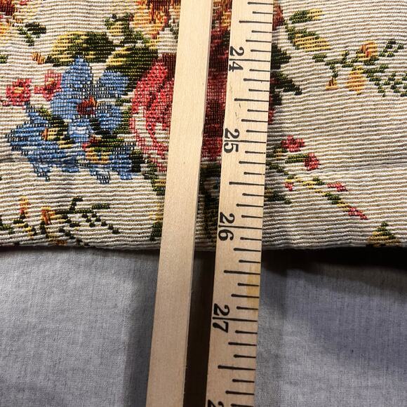 Tapestry Floral Zip Jacket Women’s Large Cottagecore Boho Rose‎ Print Retro - Picture 4 of 8